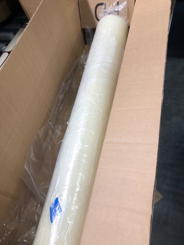 Photo 2 of Carpet Protection Film 24" x 200' roll. Made in The USA! Easy Unwind, Clean Removal, Strong and Durable Carpet Protector. Clear, Self-Adhesive Surface Protective Film.
