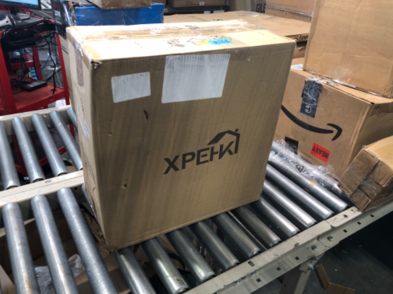 Photo 1 of XPEHK Ceiling Fan with Lights Remote Control,18 inch Enclosed Ceiling Fan,Dimming 3 Colors 3 Speeds Memory Function,72W LED Low Profile Ceiling Fan ?for Home Bedroom Living