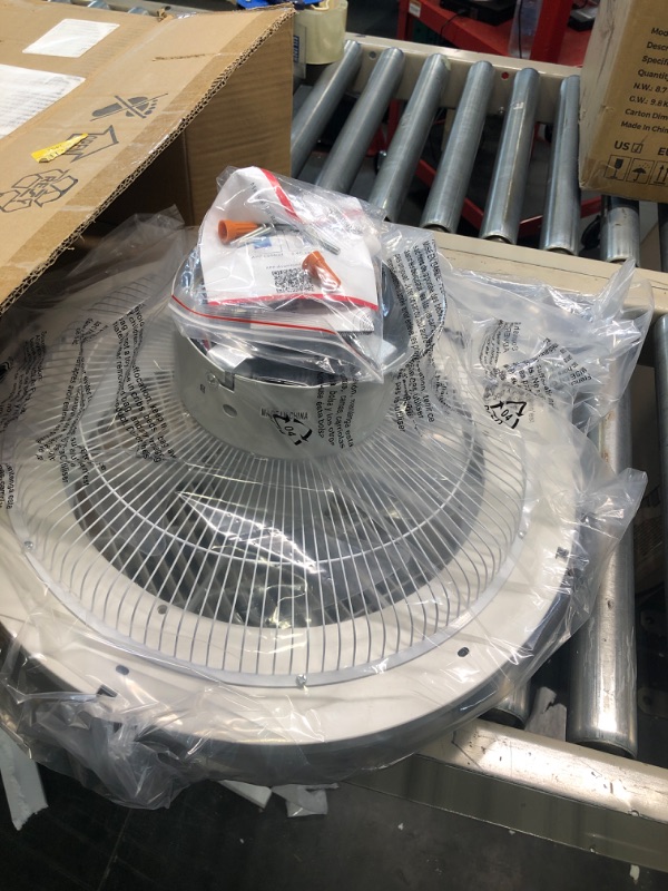 Photo 1 of XPEHK Ceiling Fan with Lights Remote Control,18 inch Enclosed Ceiling Fan,Dimming 3 Colors 3 Speeds Memory Function,72W LED Low Profile Ceiling Fan ?for Home Bedroom Living