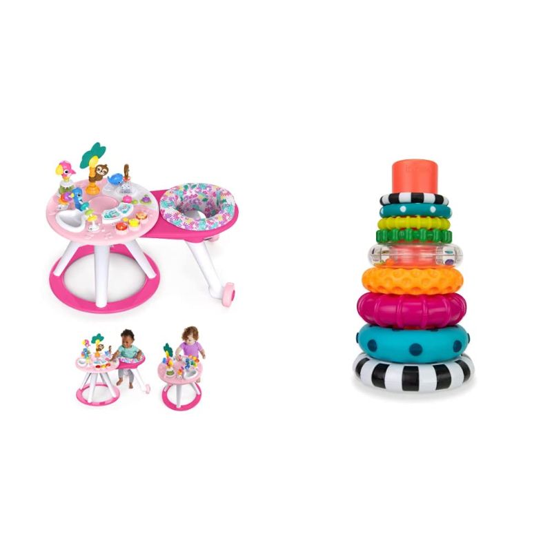 Photo 1 of Bright Starts Around We Go 2-in-1 Walk-Around Baby Activity Center & Table