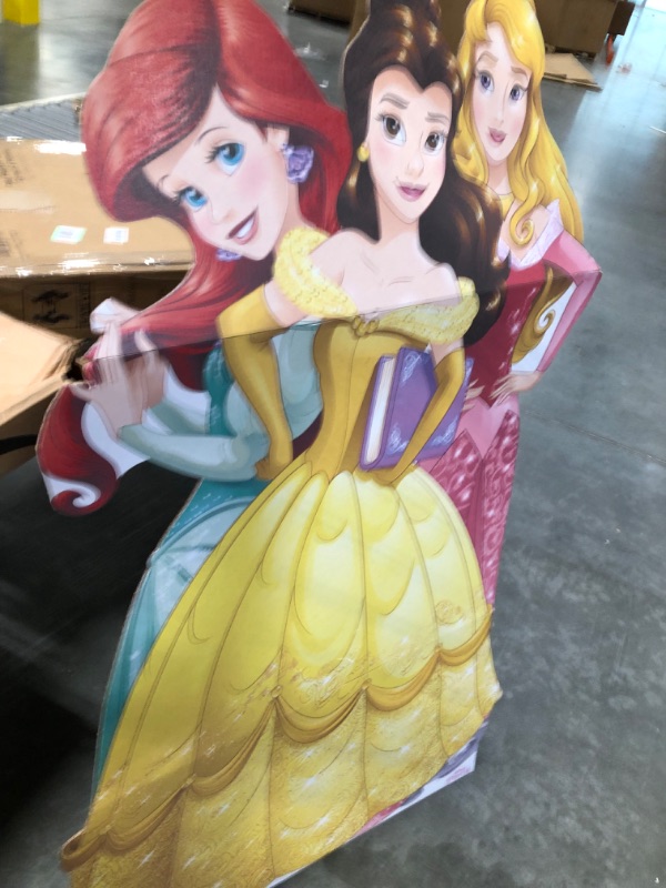 Photo 3 of Advanced Graphics Ariel, Belle & Aurora Life Size Cardboard Cutout Standup - Disney Princess Friendship Adventures
