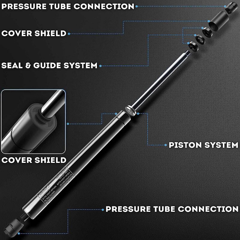 Photo 1 of 
A-Premium Tailgate Assist Lift Supports Shock Struts Compatible with Dodge Ram 1500 2009-2010, Ram 2500/Ram 3500 2010 & Ram 1500 2011-2018, 1500