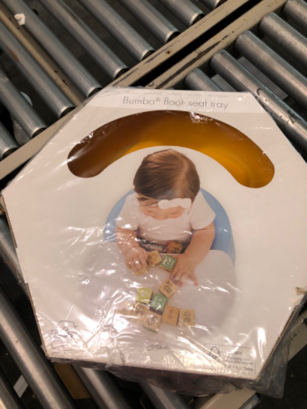 Photo 1 of Bumbo B10011 Baby Infant Soft Foam Comfortable Wide Floor Seat with 3 Point Adjustable Harness, Mimosa Yellow