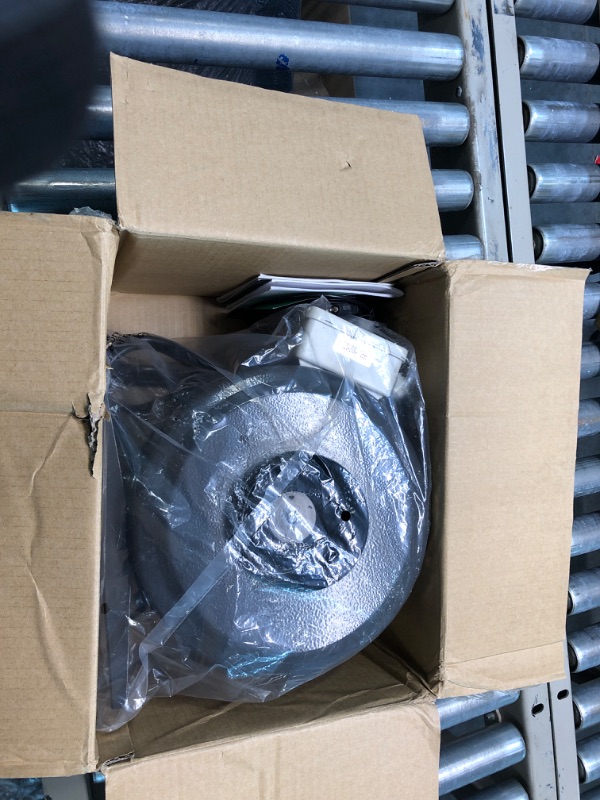 Photo 1 of VIVOSUN AeroZesh S4 Inline Duct Fan, Quiet 4’’ 208 CFM Ventilation Exhaust Fan w/EC Motor and GrowHub E42 Temperature Humidity WiFi-Controller - for Heating Cooling Booster, Grow Tents, Hydroponics S4-4''