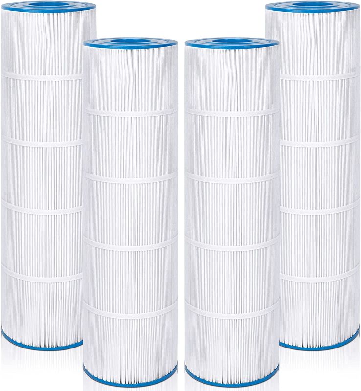 Photo 1 of Future Way 4-Pack CCP420 Pool Filter Cartridges for Pentair Clean & Clear Plus 420, Replacement for Pentair R173576, Pleatco PCC105-PAK4, 420 sq.ft
