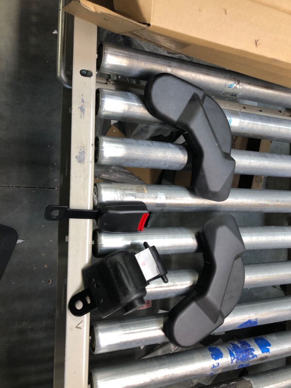 Photo 1 of Universal Forklift Seat with Adjustable Back,Safety Belt And Operator Position Switch,for Tractor,Excavator Skid Loader Backhoe Dozer Telehandler