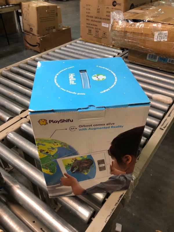 Photo 1 of Orboot by PlayShifu - Earth and World of Dinosaurs (app Based) Set of 2 Interactive AR Globes for STEM Learning at Home