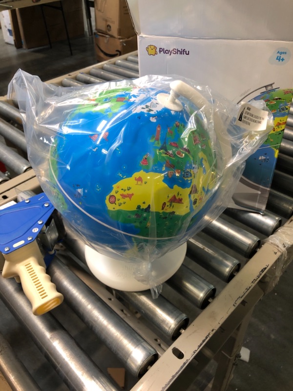 Photo 1 of Orboot by PlayShifu - Earth and World of Dinosaurs (app Based) Set of 2 Interactive AR Globes for STEM Learning at Home
