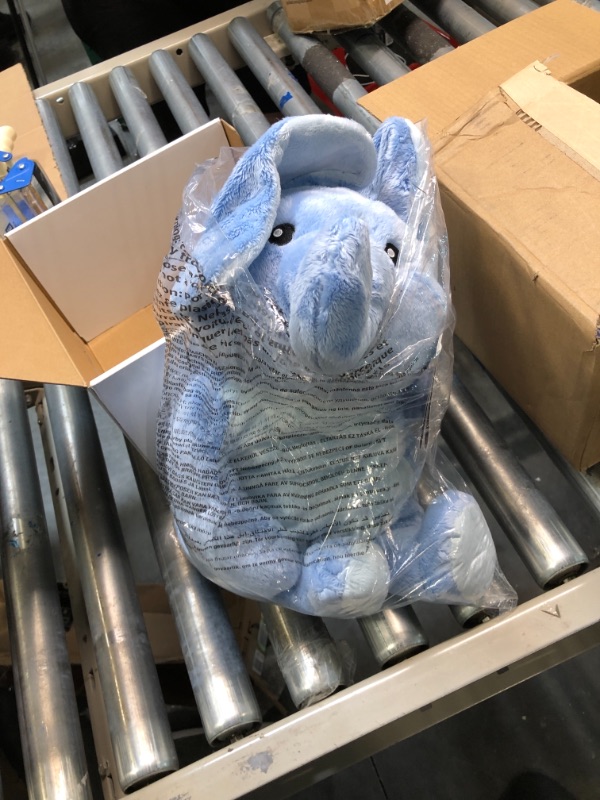 Photo 1 of HUGIMALS Emory The Elephant 4.5lbs Large Weighted Stuffed Animal Stress Relief Plush Adults Kids