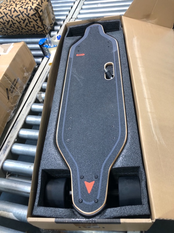 Photo 2 of MEEPO V5 Electric Skateboard with Remote, Top Speed of 29 Mph, Smooth Braking, Easy Carry Handle Design, Suitable for Adults & Teens Beginners