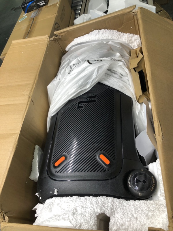 Photo 2 of JBL Partybox 310 - Portable Party Speaker with Long Lasting Battery, Powerful JBL Sound and Exciting Light Show,Black