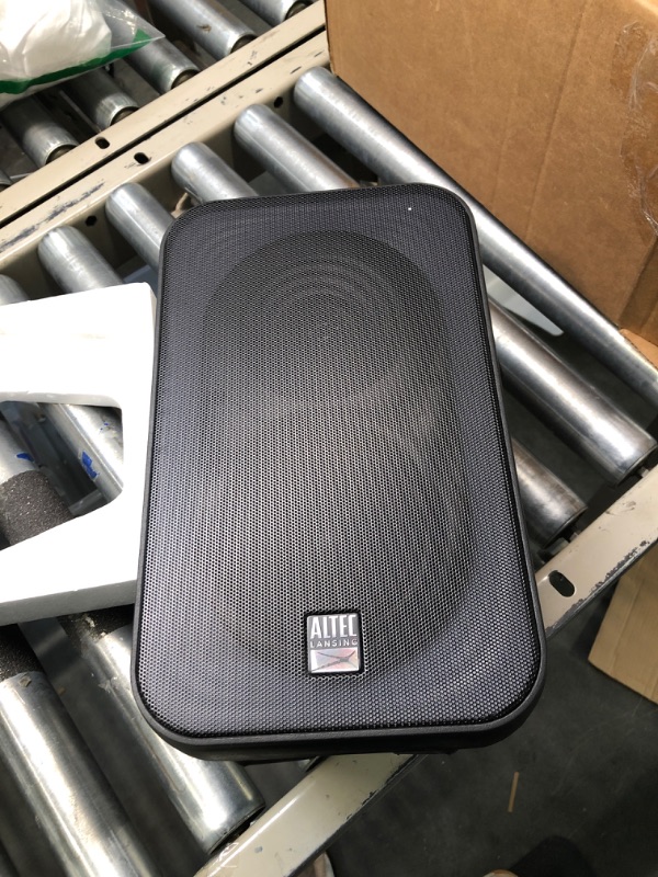 Photo 2 of Altec Lansing Shockwave Wireless Speaker 60W Bluetooth Speaker with a Long Lasting 6 Hour Battery, Multi LED Party Modes, Multiple bass Boost Modes, Party Sync (Renewed)