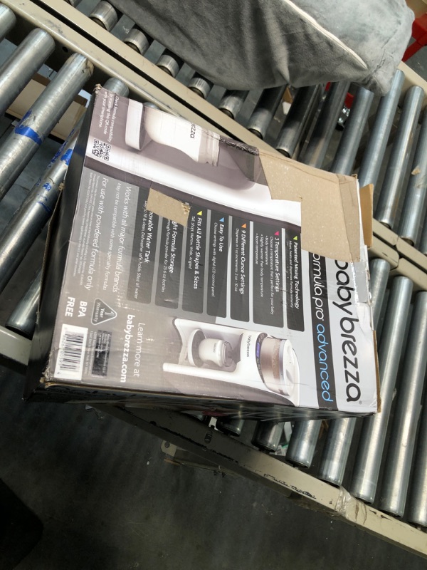Photo 1 of New and Improved Baby Brezza Formula Pro Advanced Formula Dispenser Machine - Automatically Mix a Warm Formula Bottle Instantly - Easily Make Bottle with Automatic Powder Blending