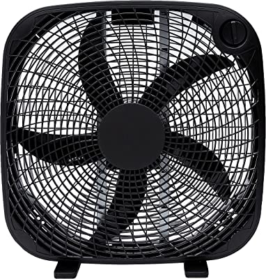 Photo 1 of Amazon Basics 3 Speed Box Fan, 20-Inch