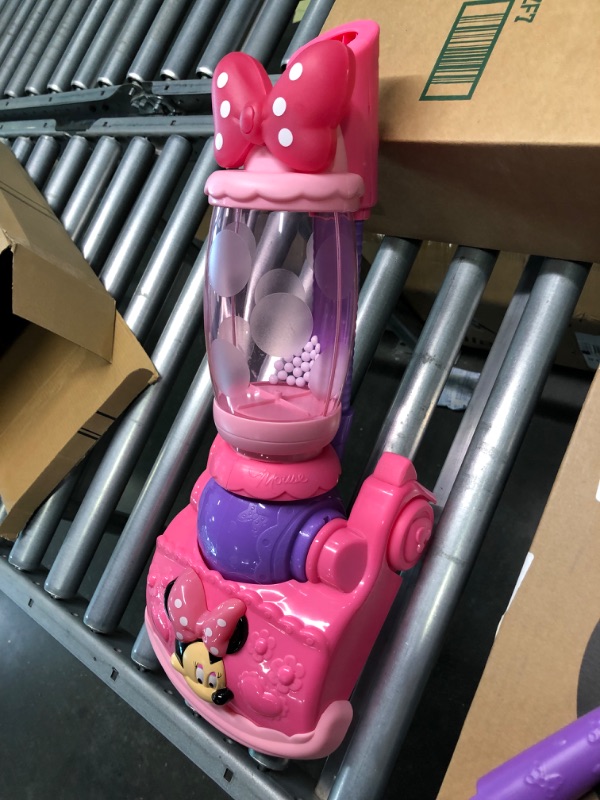 Photo 4 of Disney Junior Minnie Mouse Twinkle Bows Play Vacuum with Lights and Realistic Sounds, Amazon Exclusive, by Just Play