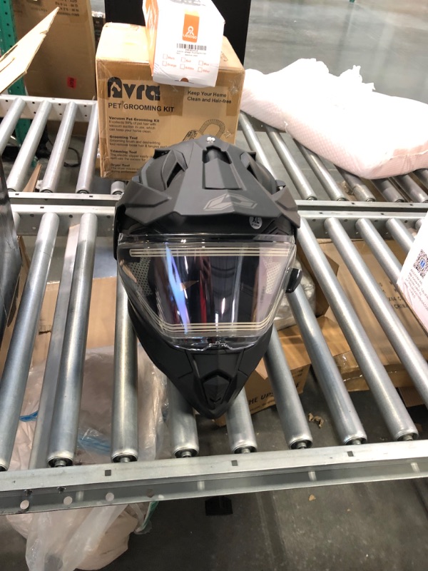 Photo 1 of Castle X Mode D/S SV Dual Sport Electric Snowmobile Helmet in Matte Black X-Large