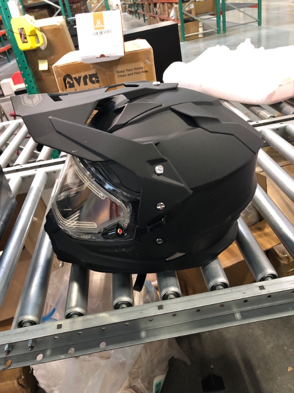 Photo 4 of Castle X Mode D/S SV Dual Sport Electric Snowmobile Helmet in Matte Black X-Large