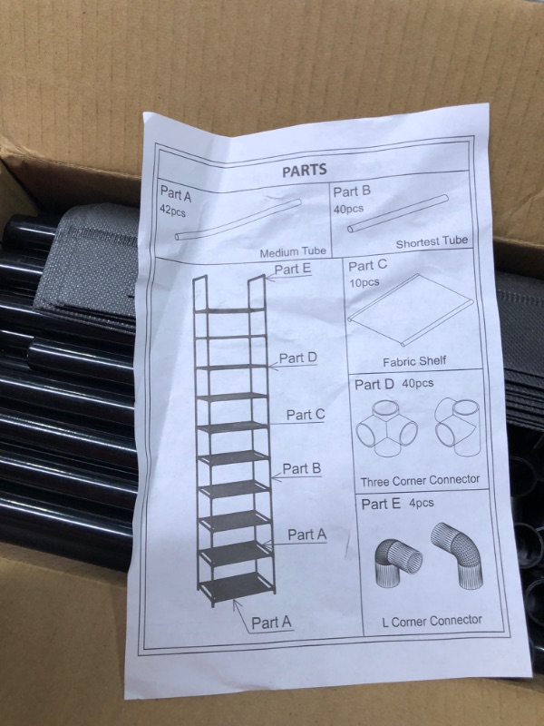 Photo 1 of 10 Rack Organizer ( Black ) 