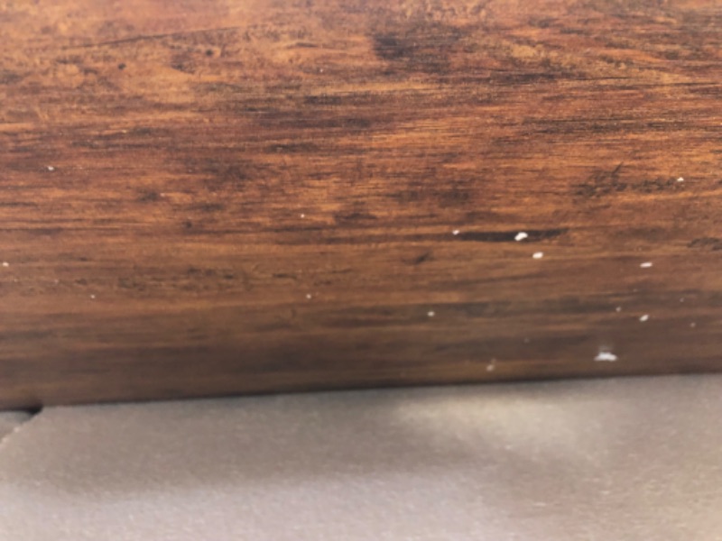 Photo 1 of Mr IRONSTONE Bar Table, 47 Rectangular Kitchen Pub Dining Coffee Table High Writing Computer Table, for Narrow Space, Living Ro