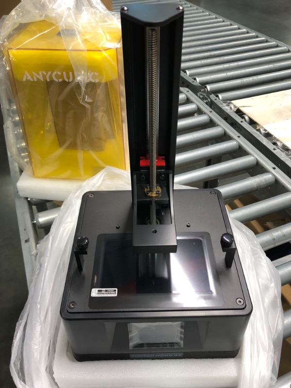 Photo 4 of ANYCUBIC Resin 3D Printer, Photon Mono 4K 6.23" Monochrome UV LCD 3D Printer Fast Printing, Power Adjustable, 5.19"(L) x3.14(W) x6.49(H) Printing Size