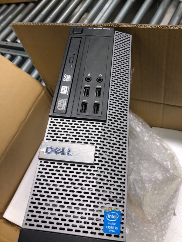 Photo 3 of Dell Optiplex 9020 SFF Business Desktop Tower PC (Intel Core i7 4770, 16GB Ram, 256GB SSD, WiFi, Dual Monitor Support HDMI + VGA, DVD-RW) Win 10 Pro with CD (Renewed)
