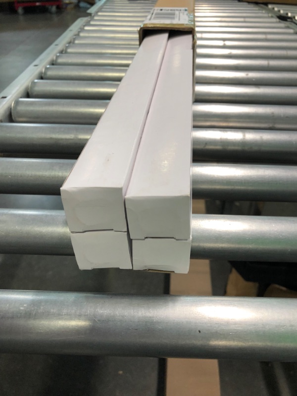 Photo 1 of JESLED T8 T12 4FT LED Type B Light Bulbs, 24W 5000K Daylight, 3000LM, 4 Foot Fluorescent Tube Replacement, Double Row 192LEDs, Frosted, Dual-end Powered, Remove Ballast, Warehouse Shop Lights (4-Pack) 4x4ft
--- Factory Package ---- 