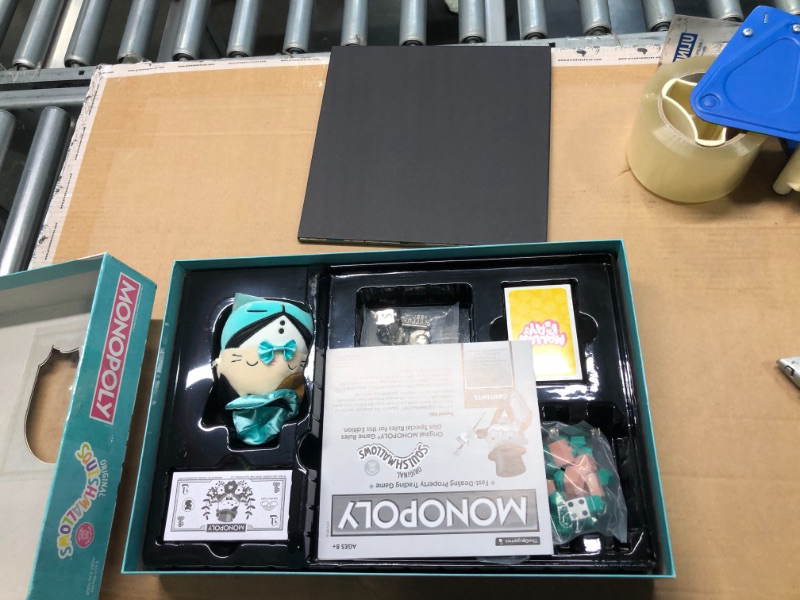 Photo 1 of Monopoly: Squishmallows | Collector’s Edition Featuring Cam The Cat Plush | Buy, Sell, Trade Spaces Featuring Squshmallows | Collectible Classic Monopoly Game | Officially-Licensed Squishmallows Game