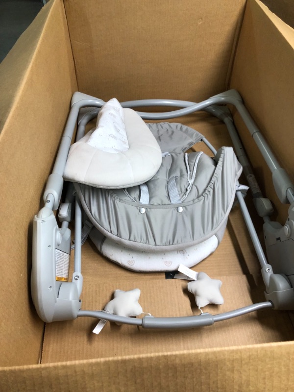 Photo 1 of Graco® Slim Spaces™ Compact Baby Swing, Reign