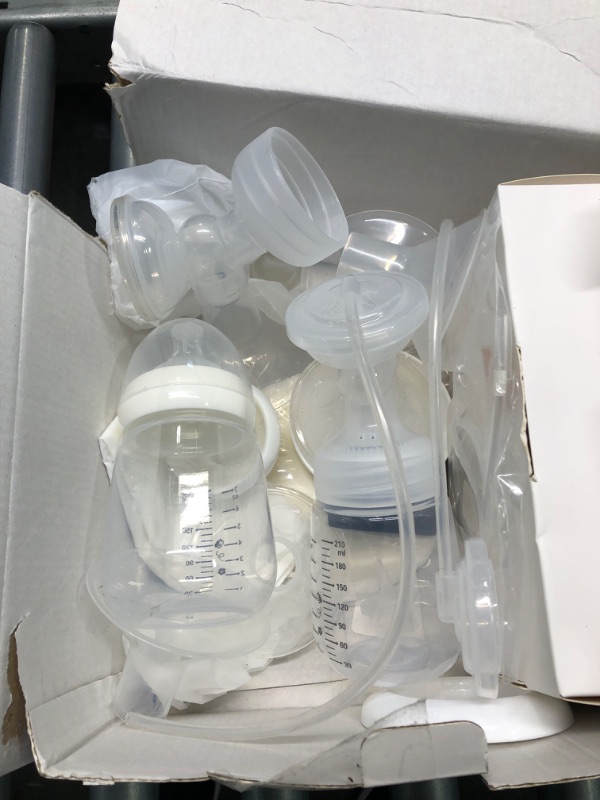 Photo 3 of IKARE Double Electric Breast Pumps - Hospital Grade Breastfeeding Milk Pump with Comfortable 5 Modes & 45 Levels - Portable Breast Pump, High Efficient Suckling, Quiet, Memory Function. Bp15-purple
--- Open Box --- 