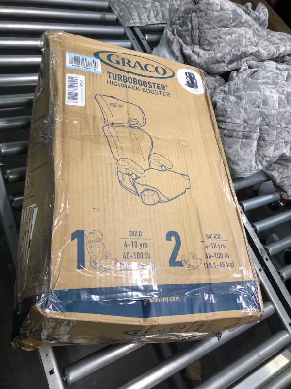 Photo 2 of Graco TurboBooster Highback Booster Seat, Glacier
--- Factory Package --- 