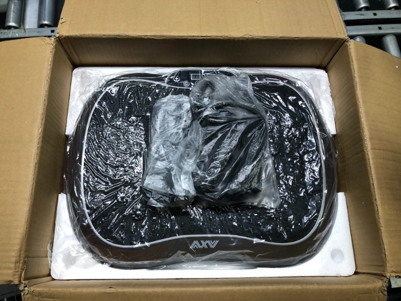 Photo 1 of AXV Vibration Plate Exercise Machine Whole Body Workout Vibrate Fitness Platform Lymphatic Drainage Machine for Weight Loss Shaping Toning Wellness Home Gyms Workout MINI-GRAY
---FACTORY PACKAGE---