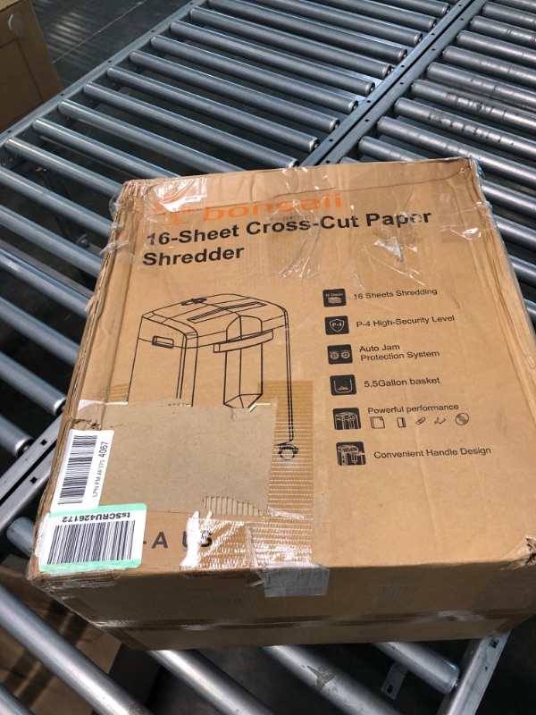 Photo 1 of bonsaii 15 Sheet Paper Shredder for Office
