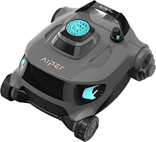 Photo 1 of 2023 New) AIPER Elite Pro Cordless Robotic Pool Cleaner, Wall-Climbing Automatic Pool Vacuum Cleaner, 120 Mins Running Time and Fast Charging, Ideal for Above & In-Ground Swimming Pools up to 60 Feet