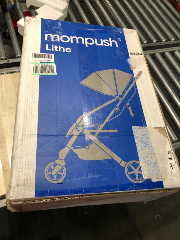 Photo 1 of Mompush Meteor 2 Baby Stroller 2-in-1 with Bassinet Mode - Compatible with Major Infant Car Seat, Adapter Included - Stable Bassinet Stroller Combo, Full-Size Baby Strollers for Family Outings