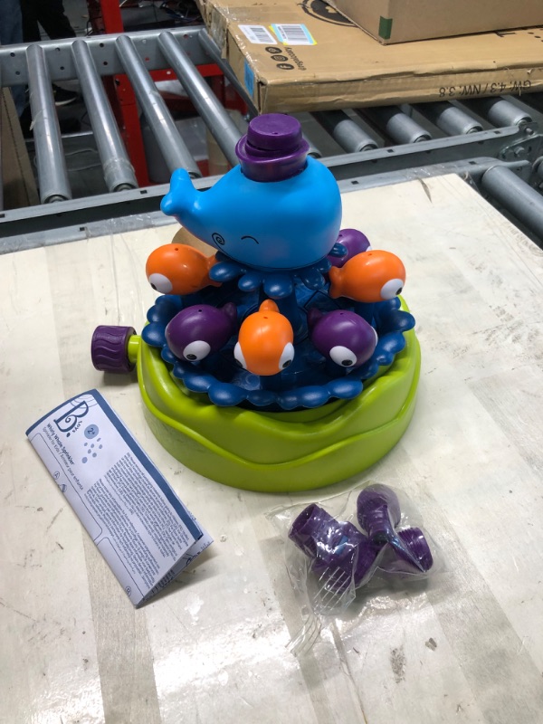 Photo 1 of B. Toys by Battat B. Toys – Whirly Whale Sprinkler – Summer & Water Toys for Kids – 2 Years +