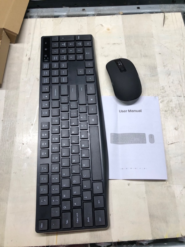 Photo 2 of wireless keyboard and mouse combo