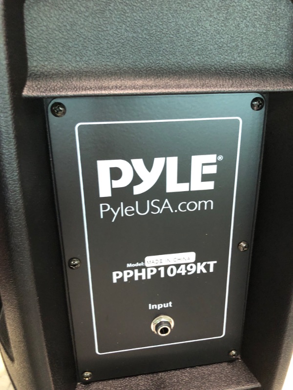 Photo 6 of Pyle Active + Passive Pa Speaker System Kit