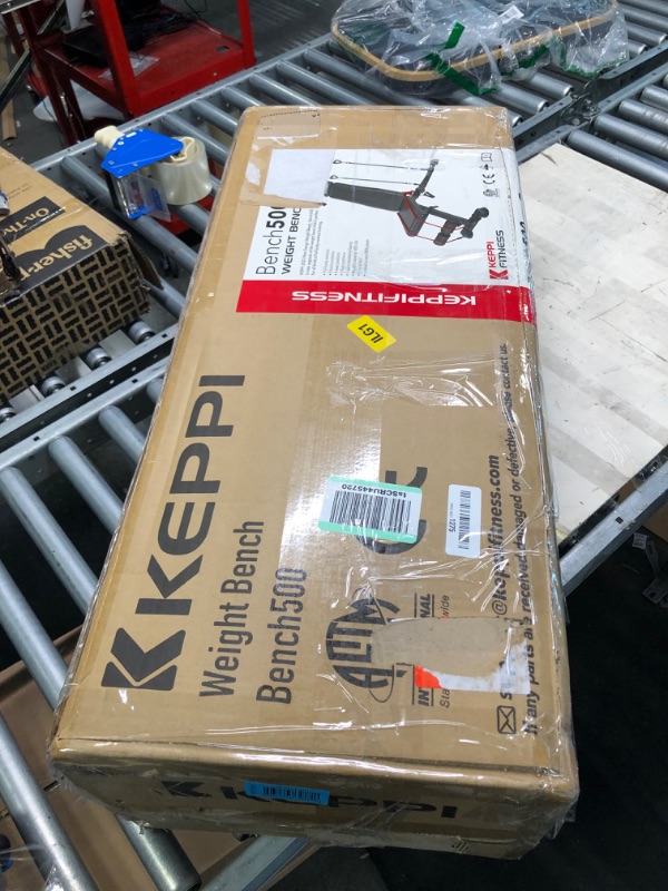 Photo 1 of Keppi Adjustable Weight Bench-Foldable Workout Bench Press for Full Body Strength Training, Incline Decline Bench with Fast Folding - 2023 Version
bench500