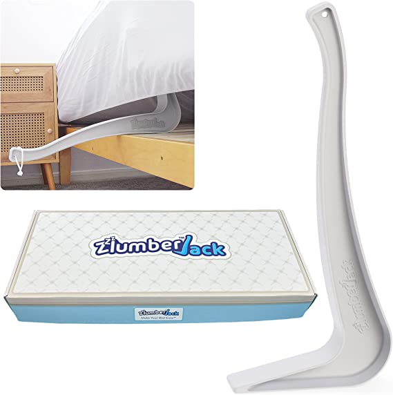 Photo 1 of Zlumber Jack - The Ultimate Mattress Lifting Tool - Patented Ergonomic Under Mattress Wedge Elevator for Changing Sheets, Effortless Bed Making (ZlumberJack)