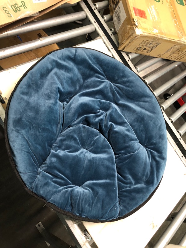 Photo 1 of American Kids Solid Faux-Fur Saucer Chair, Multiple Colors