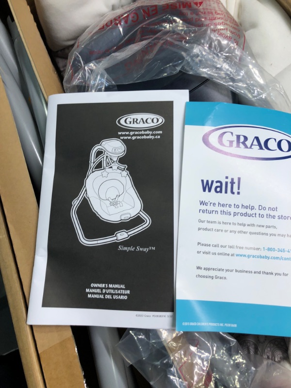 Photo 1 of Graco Simple Sway Abbington Baby Swing
