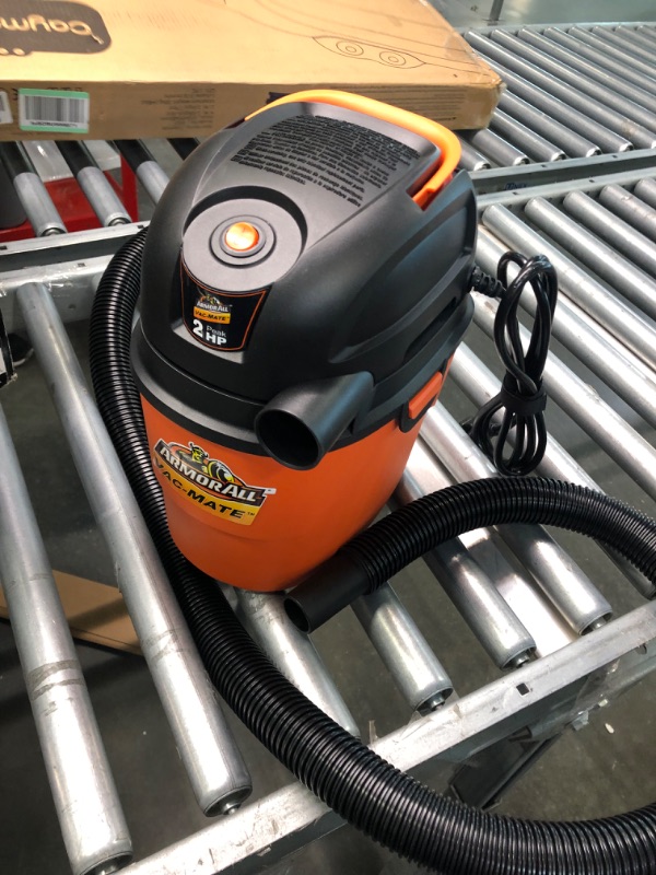 Photo 2 of Armor All Mate Wet/Dry Utility Vac (AA1550902), Orange