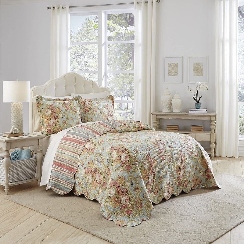 Photo 1 of Waverly Garden Glitz 3-pc. Bedspread Set