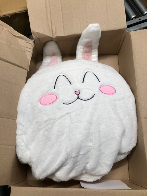 Photo 1 of Nalexmi Kids Sleeping Bag, Animal Slumber Bags for Kids, Toddlers, Boys, and Girls - Soft Pillow Head, Compact and Super Comfy, Age 3+ White Rabbit 63" * 24"