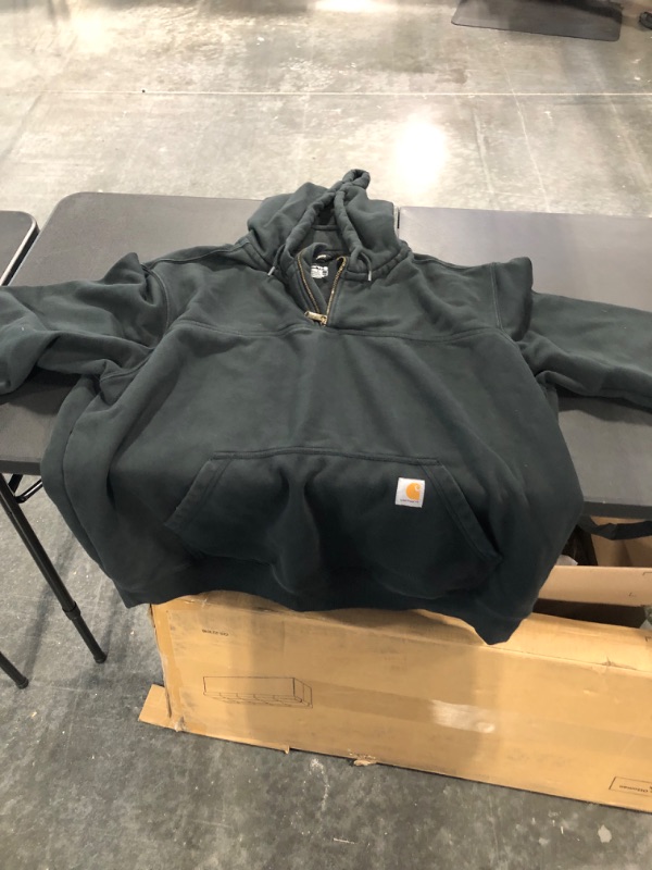 Photo 2 of Carhartt Men's Rain Defender Loose Fit Heavyweight Quarter-Zip Sweatshirt Size 2XL