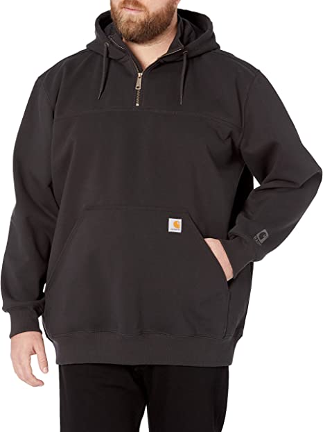 Photo 1 of Carhartt Men's Rain Defender Loose Fit Heavyweight Quarter-Zip Sweatshirt Size 2XL