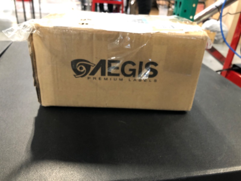 Photo 4 of Aegis Adhesives - 2 ¼” X 4” Direct Thermal Labels for Shipping & Postage, Perforated & Compatible with Rollo, Zebra, & Other Desktop Label Printers (12 Rolls, 350/Roll) 2.25" X 4"