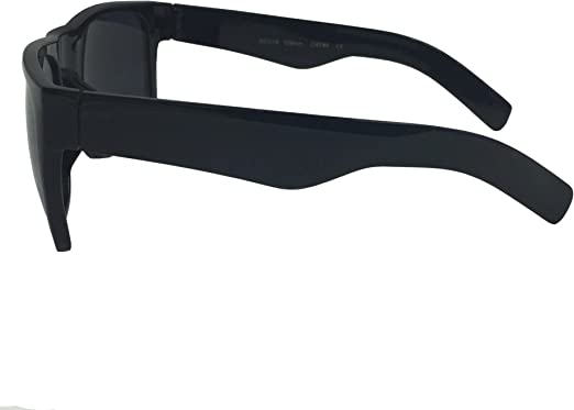 Photo 2 of grinderPUNCH XL Men's Big Wide Frame Black Sunglasses - Extra Large Square 148mm

