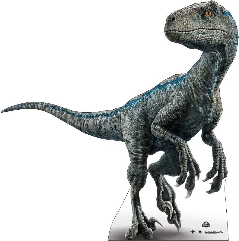 Photo 1 of Advanced Graphics Blue Life Size Cardboard Cutout Standup - Jurassic World