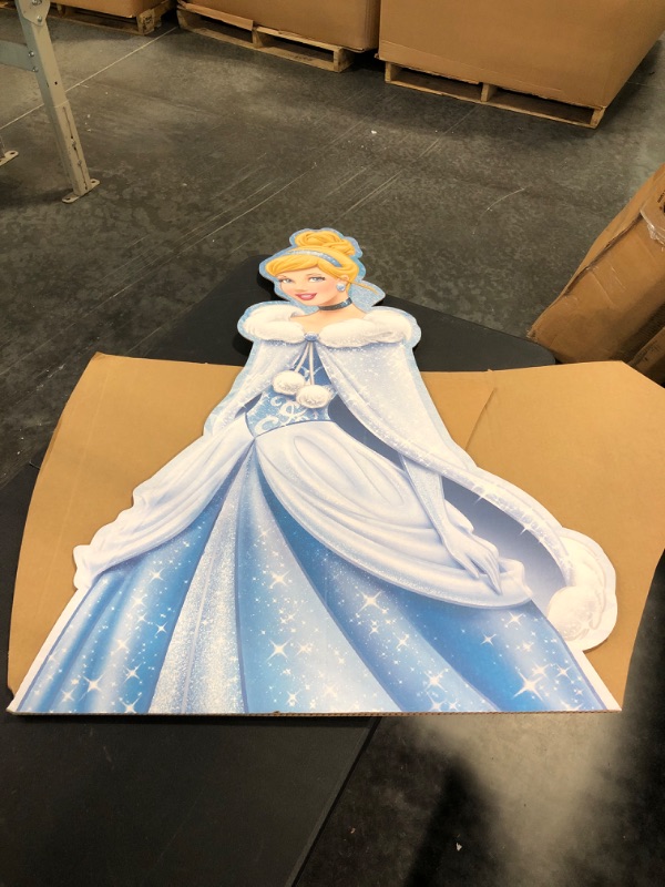 Photo 2 of Advanced Graphics Cardboard People Holiday Cinderella Life Size Cardboard Cutout Standup - Disney Holiday Collection